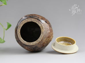 器世界精品茶具原创手工粗陶茶叶罐