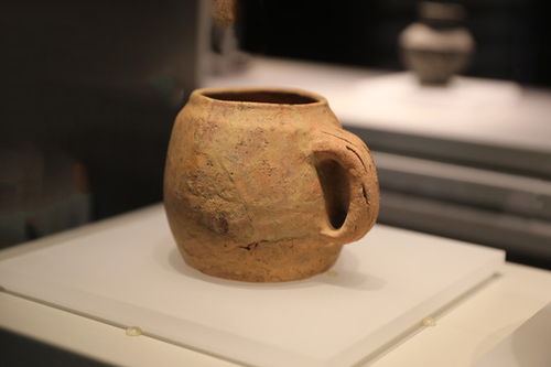 灰陶圈足杯 文物考古、文化艺术与摄影素材的完美融合